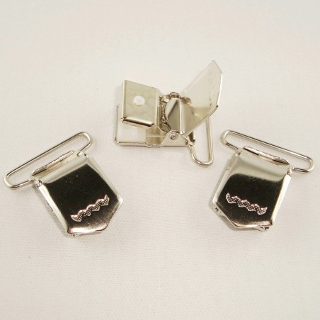 3 Clips pour bretelles 30mm